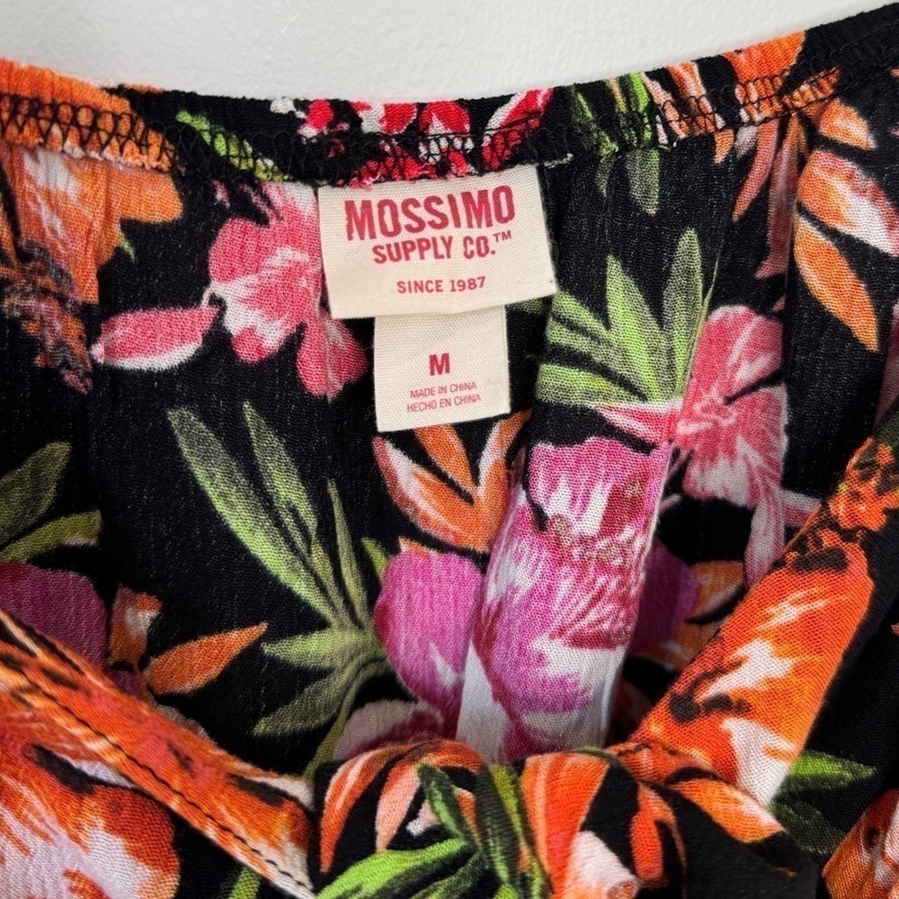 Mossimo Floral Stretchy Women’s Romper (M) - Picture 6 of 6